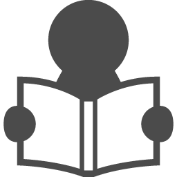 人が勉強している様子のアイコン